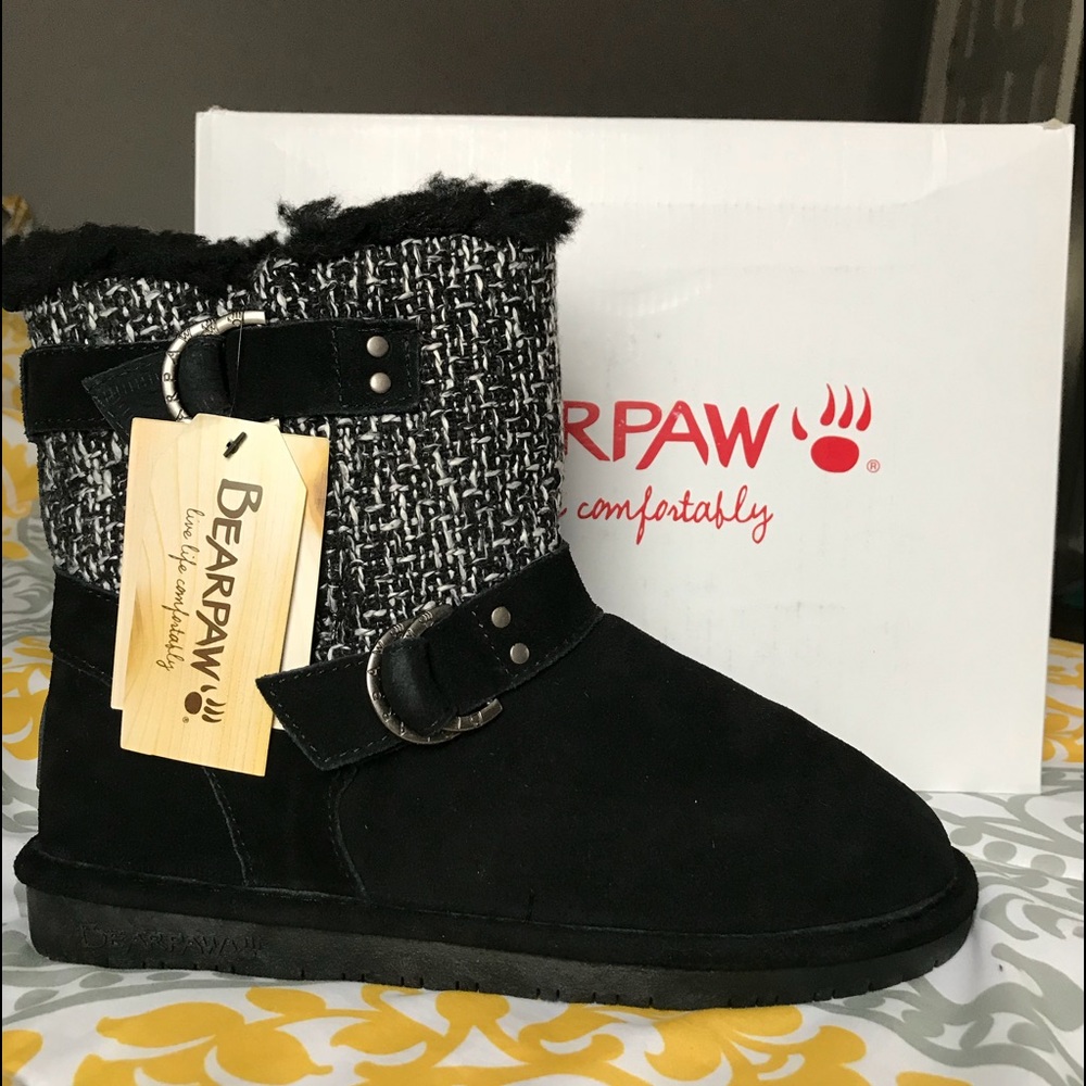 BearPaw Boots Nova Black